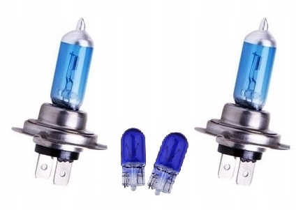

Żarówki H7 12V 55W Super White + W5W Gratis