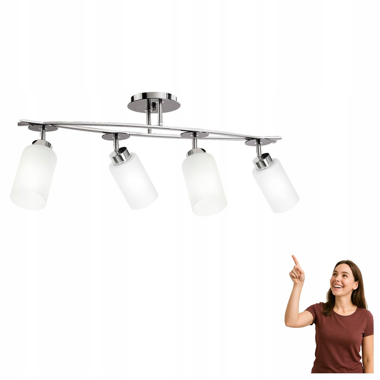 Lampa reflektor spot štvoritý Tokio 686 Luminex