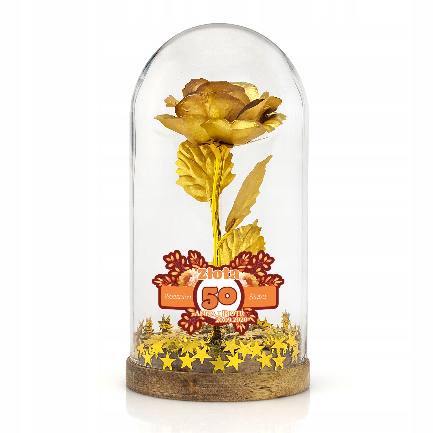 

Wieczna Róża Rocznica Ślubu 25 30 40 50