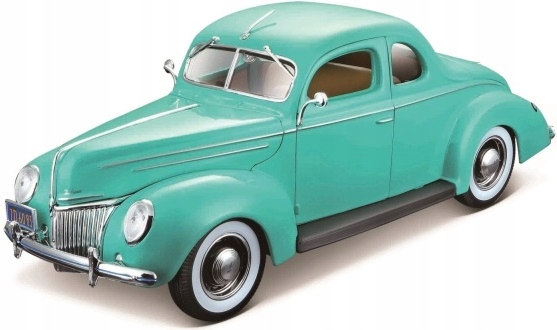 Ford DeLuxe Coupe 1939 tyrkys 1:18 Maisto 31180