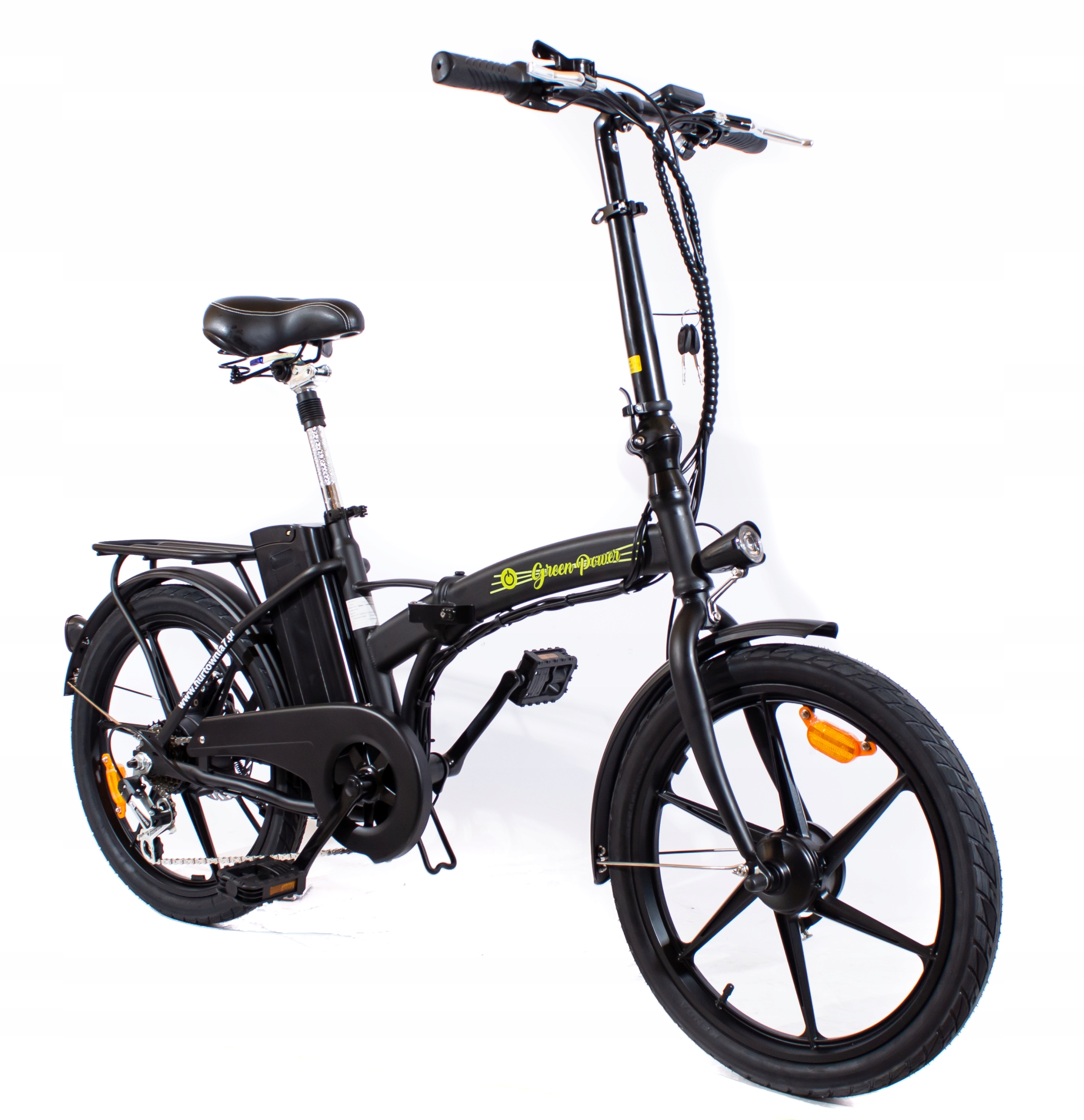 Rower Elektryczny Składak 250W 3 Tryby Eco Lit-Jon