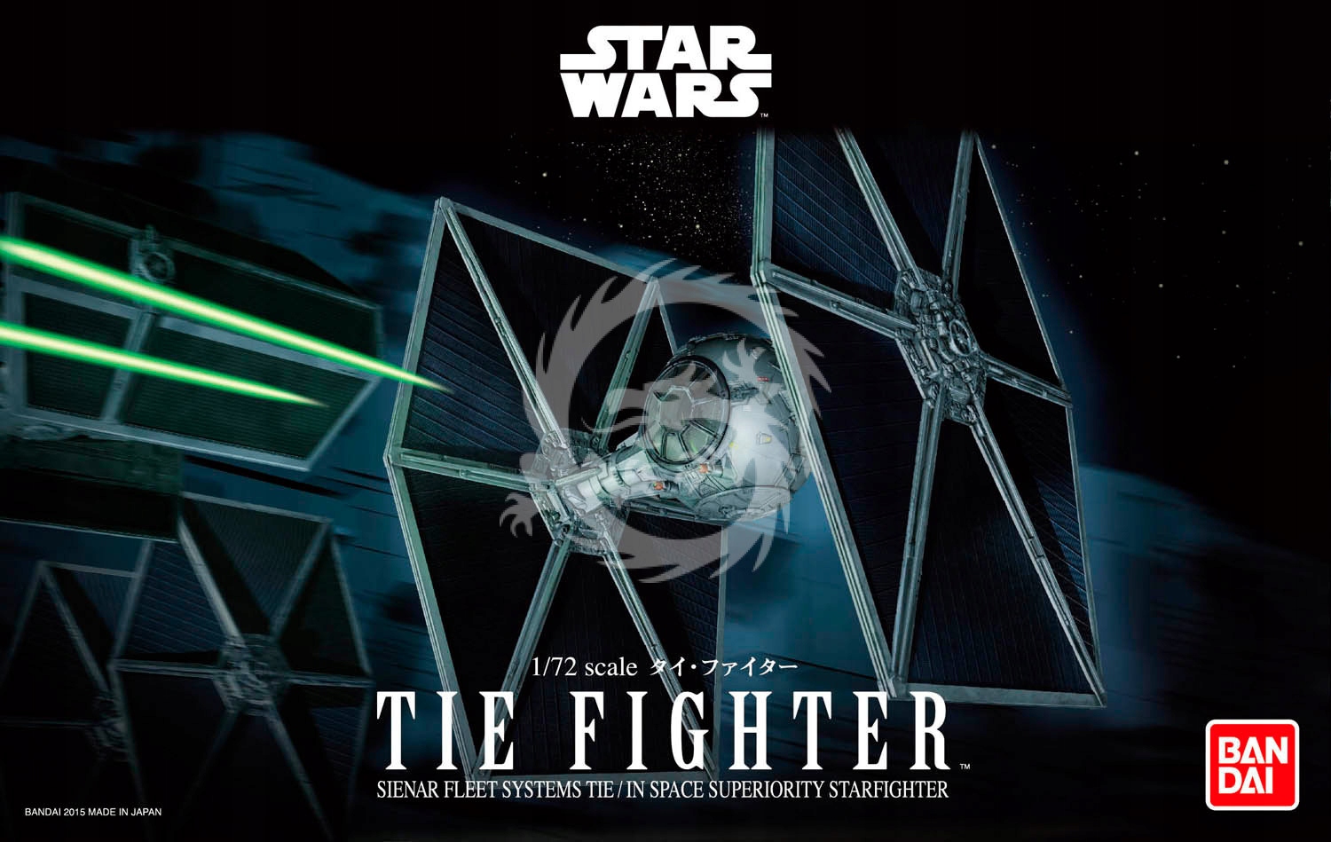 Tie Fighter Bandai Revell 01201 měřítko 1/72 Star Wars