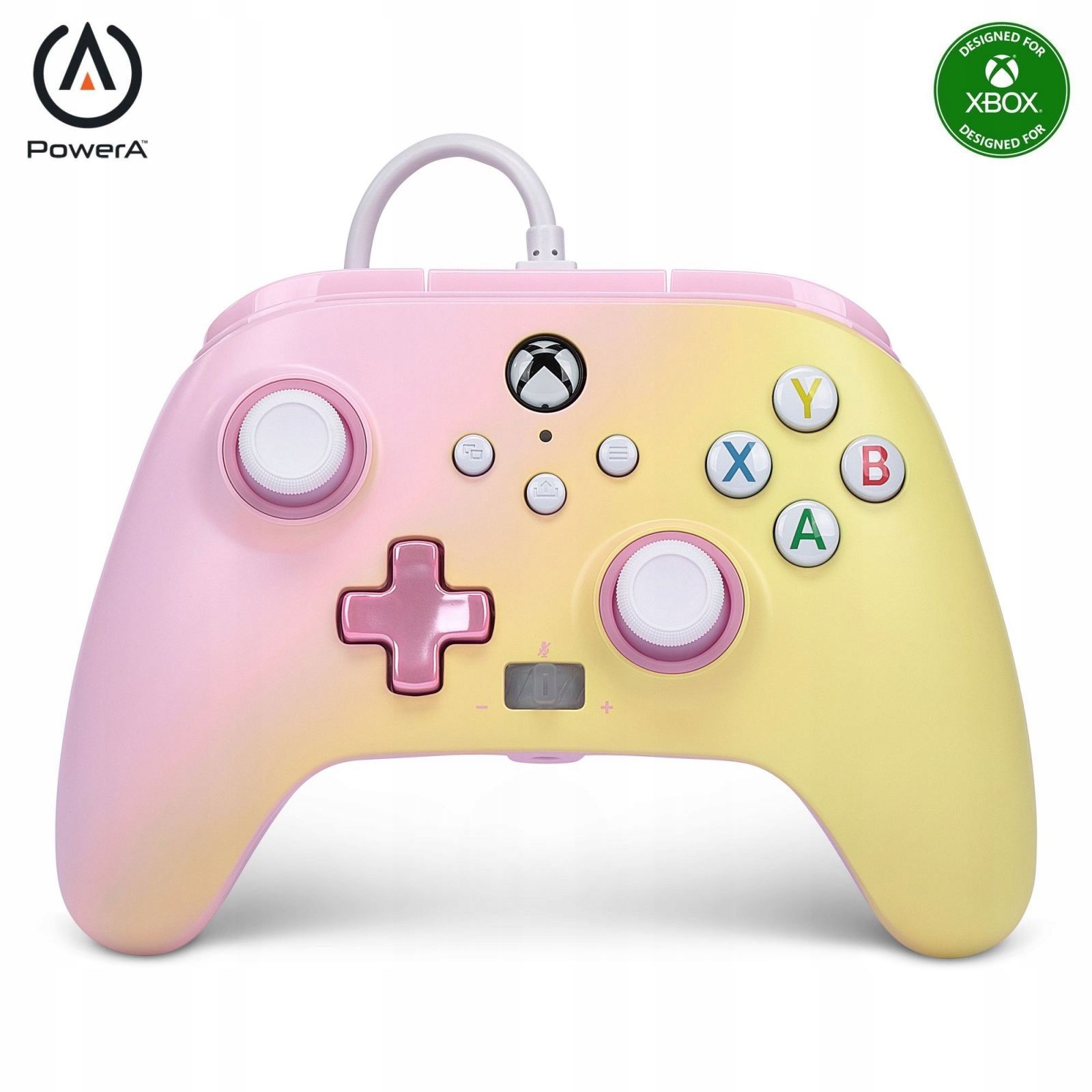 Powera Pad Przewodowy Xbox Series Pink Lemonade