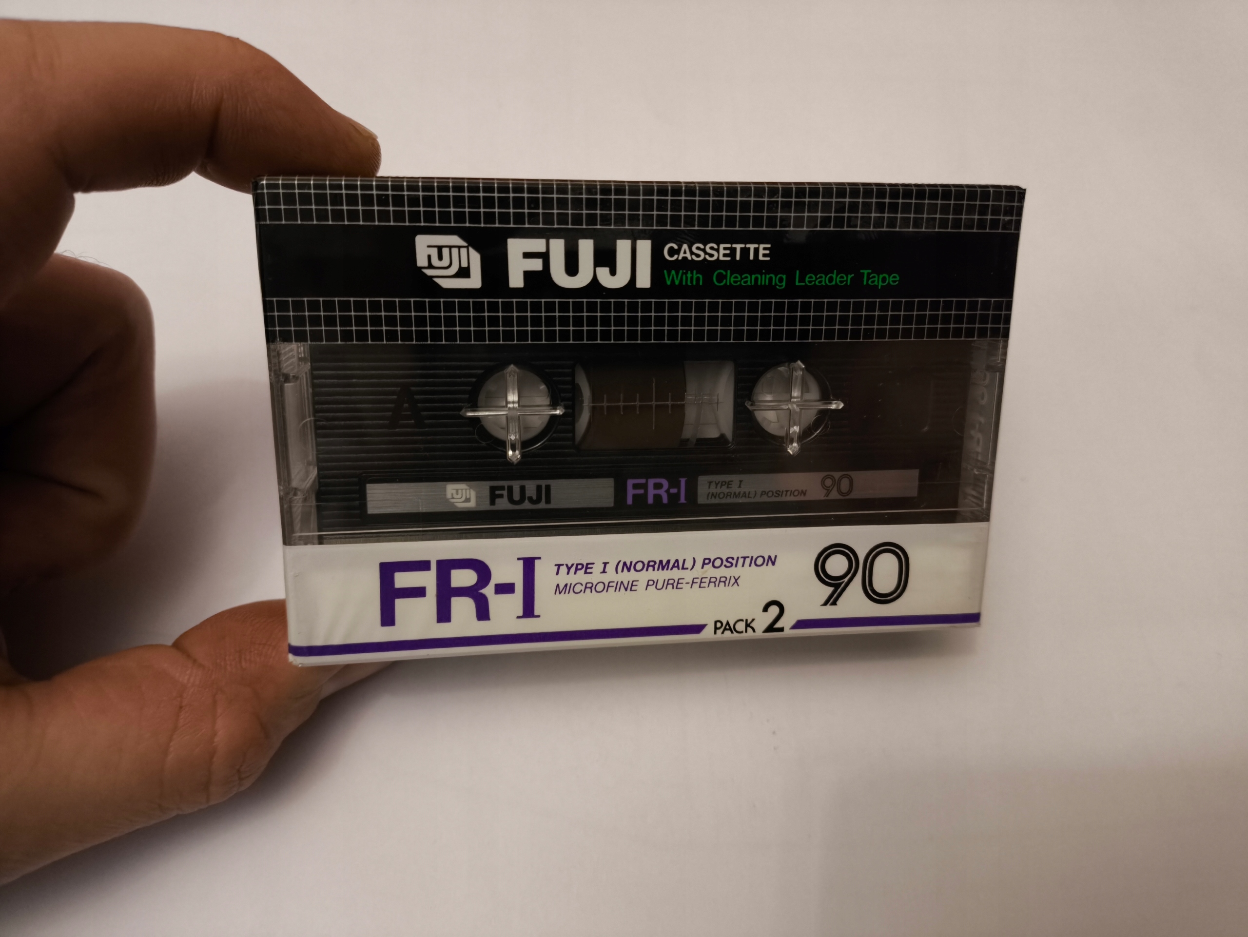 2pack (2 kazety) Fuji Fr-i 90 Fr I 90 Japan fólie Nos *2849