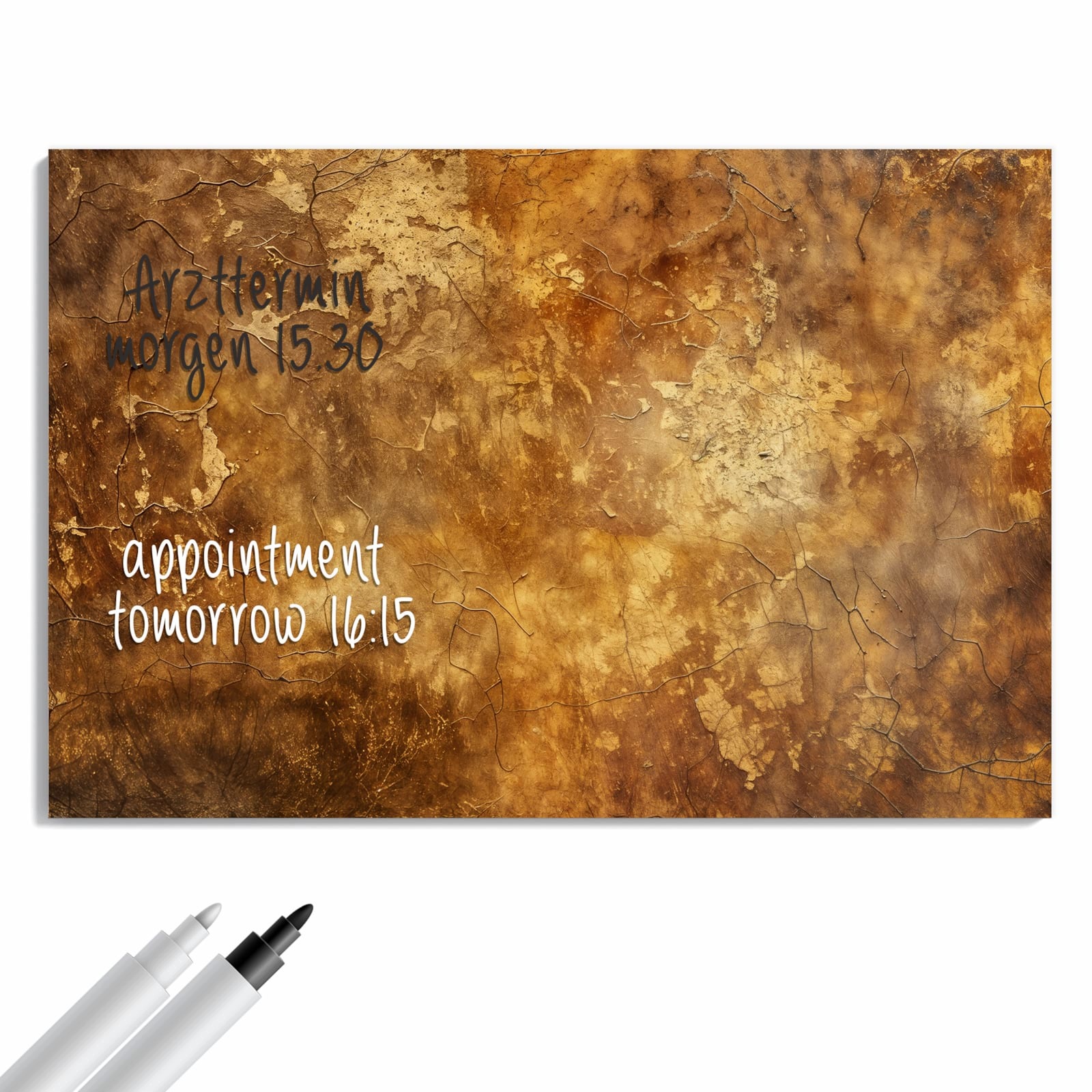 Magnetická tabule Zwietrzaly Tynk 90 × 60 cm