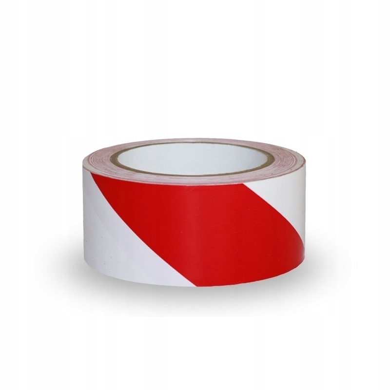 

Taśma Ostrzegawcza Samoprzylepna Biało-czerwona