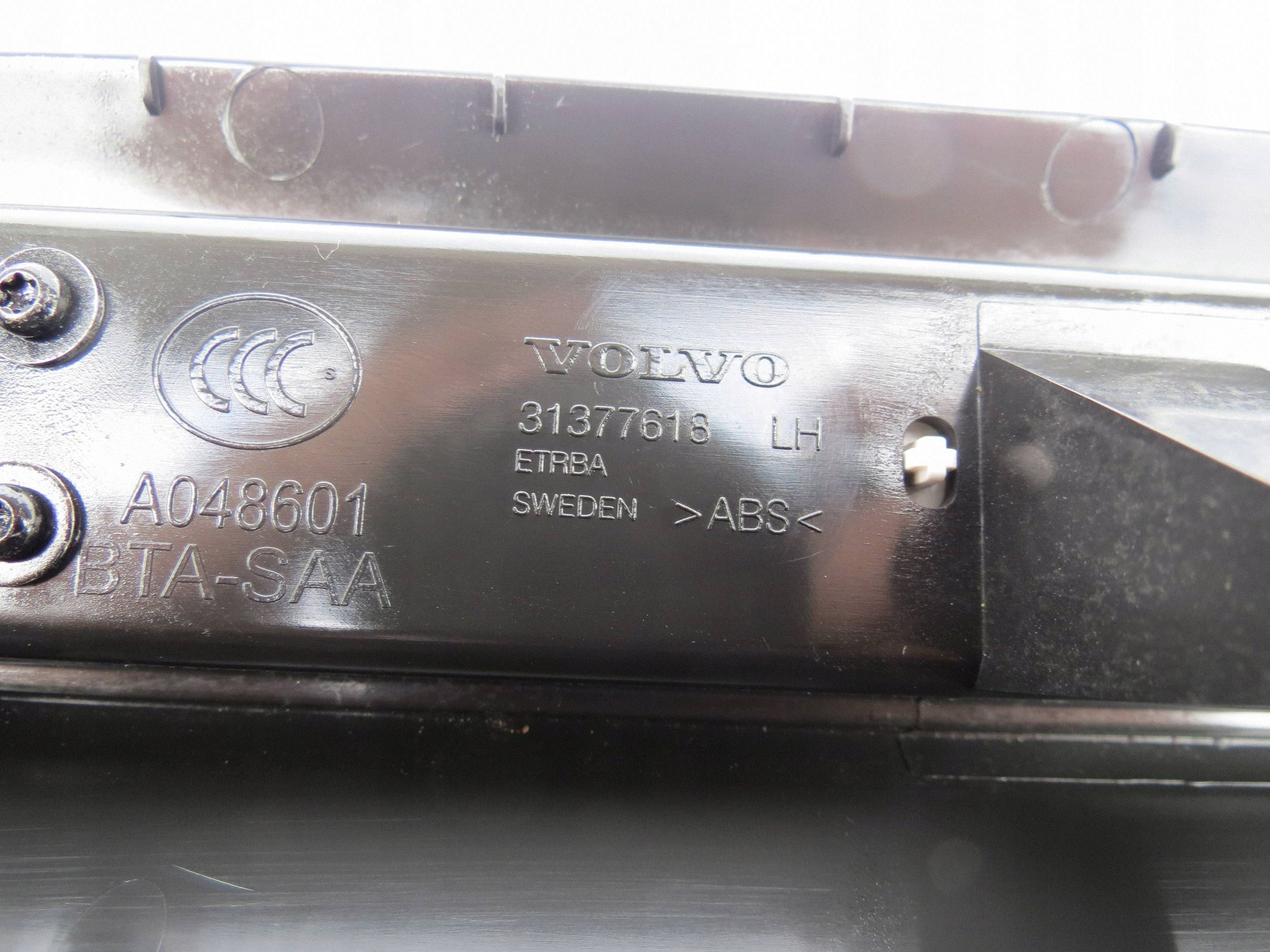 cap threshold left rear part VOLVO V90 CROSS COUNTRY 31377618