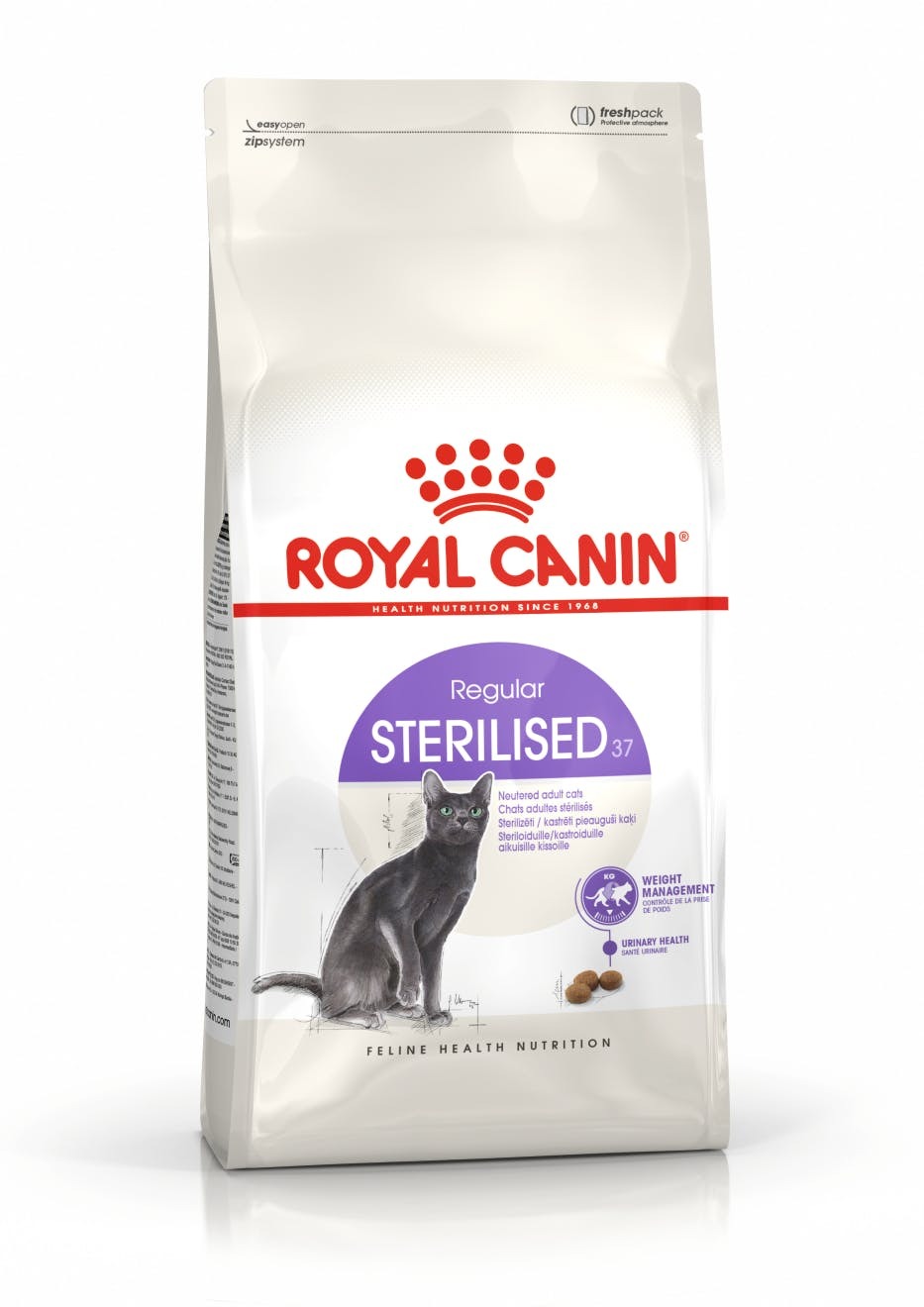 Levně Royal Canin Fhn Sterilised suché krmivo pro sterilizované kočky 37 10 kg