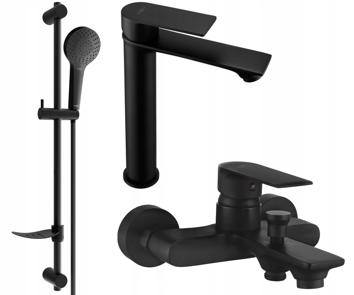 

Mexen Royo DF05 Zestaw Wannowy Bateria Czarny