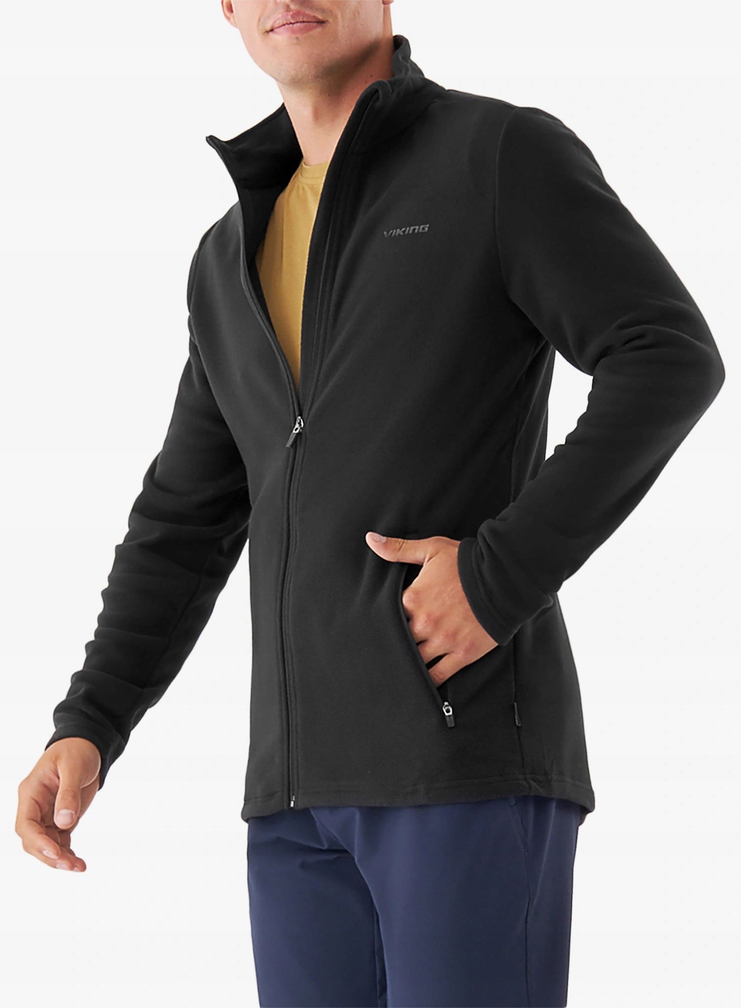Mikina fleecová Viking Midlayer Fleece Tesero Polartec černá M