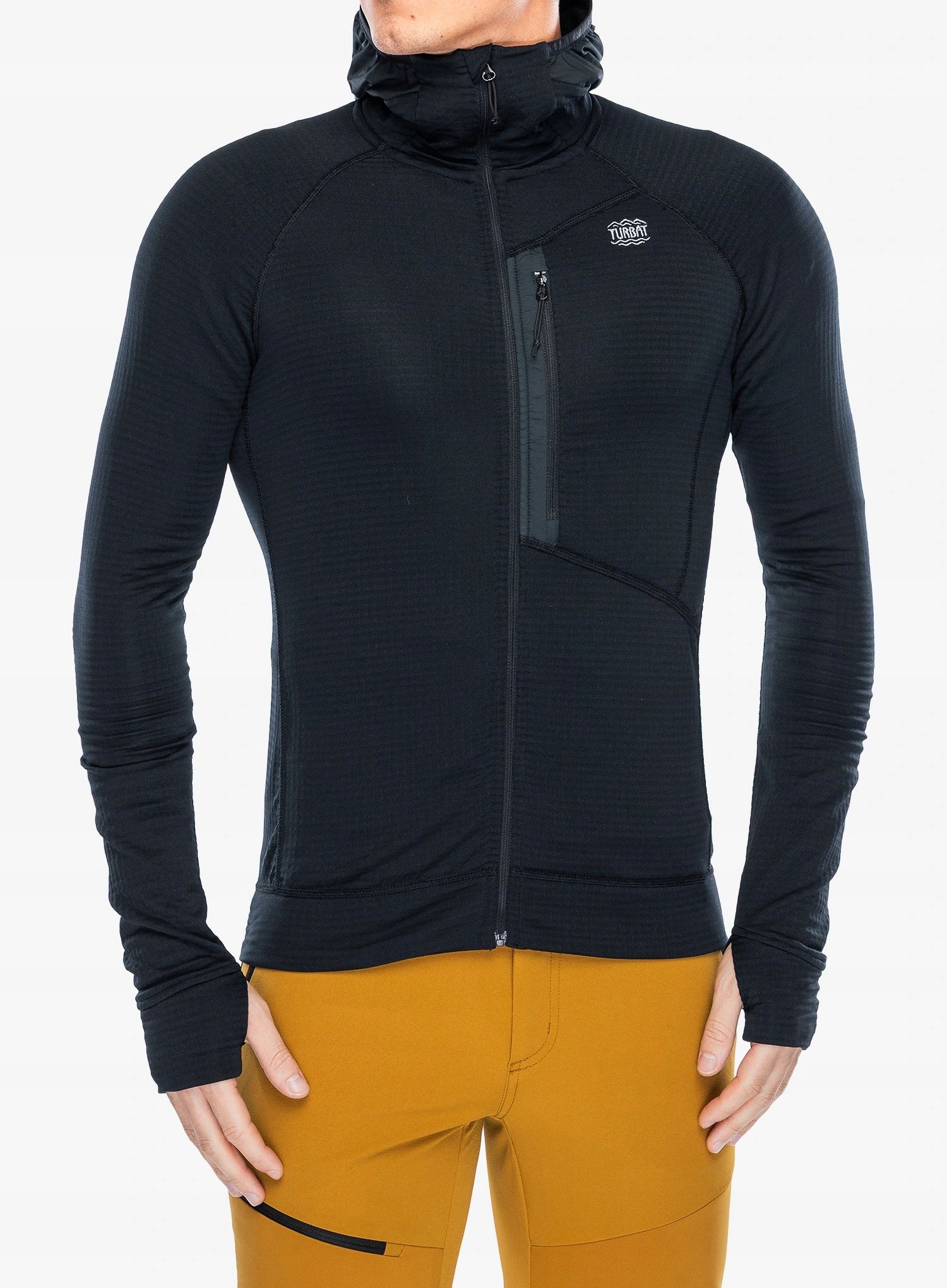 Mikina fleecová Turbat Ilma Hood jet black L