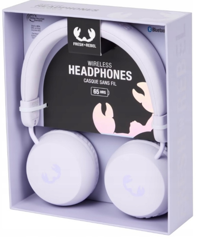 Słuchawki bezprzewodowe nauszne Fresh 'n Rebel Bluetooth 6.0 Fioletowe