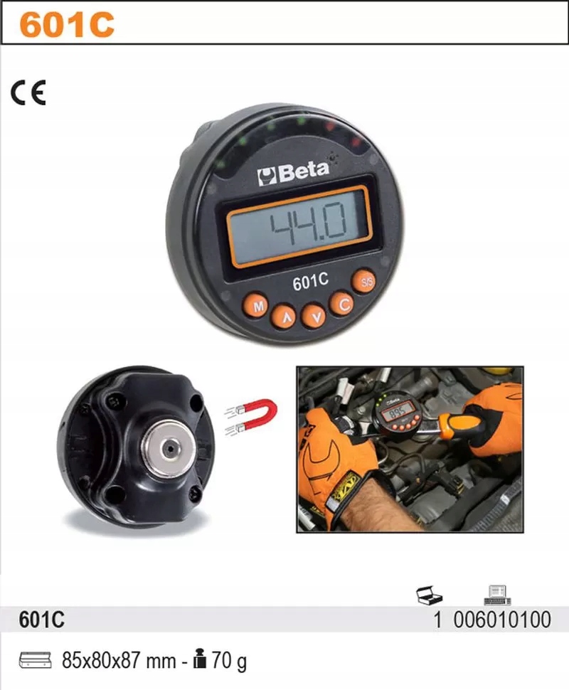 Wskaźnik kąta dokręcania elektroniczny cyfrowy Marka Beta
