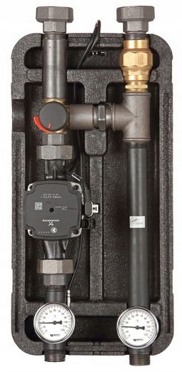 Elterm grupa pompowa zawór Esbe Vrg 432 progresywny pompa DN25 Grundfos