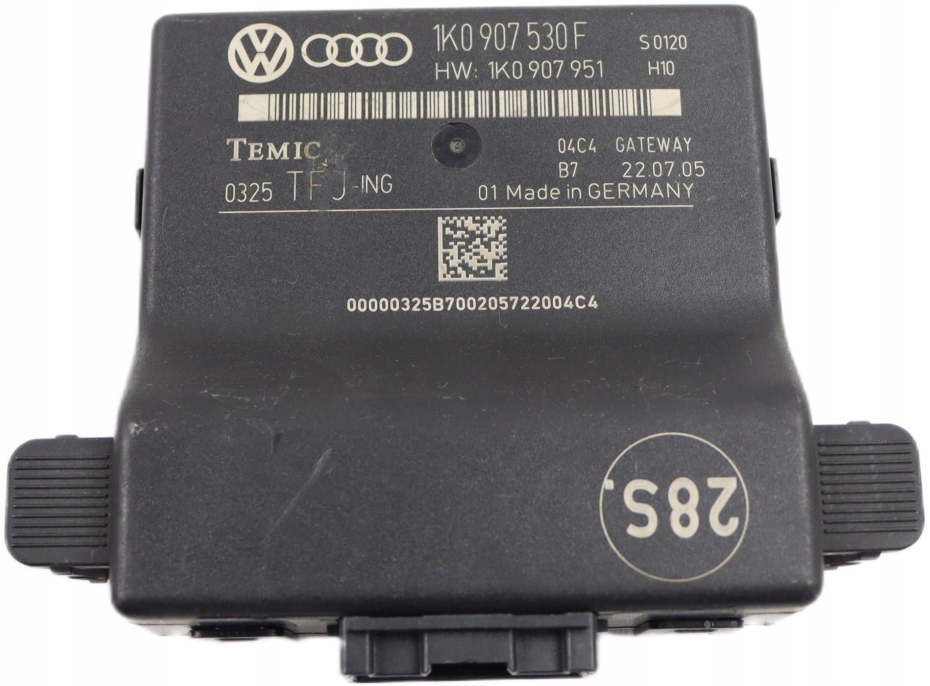VW TOURAN e GOLF V SKODA OCTAVIA II modulo GATEWAY 1K0907530F