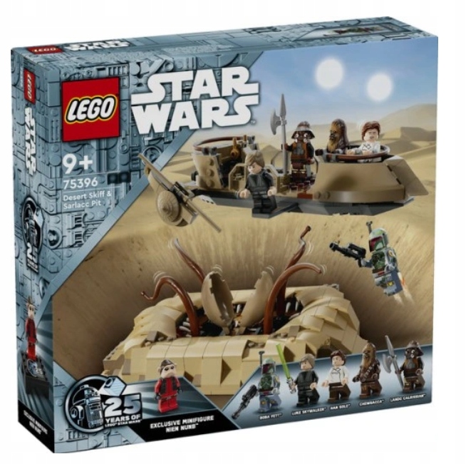 Lego 75396 Star Wars Pouštní Bárka A Dutina Sarlacca