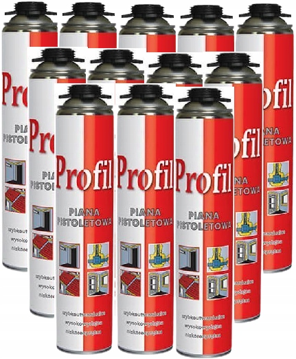 SOUDAL PROFIL PIANA Pistoletowa 750ml KARTON 12szt