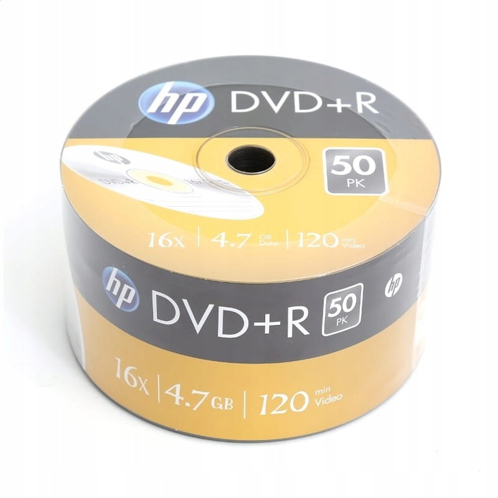 

Płyty Hp Dvd+r 4.7GB 50 Szt. Do Archiwizacji