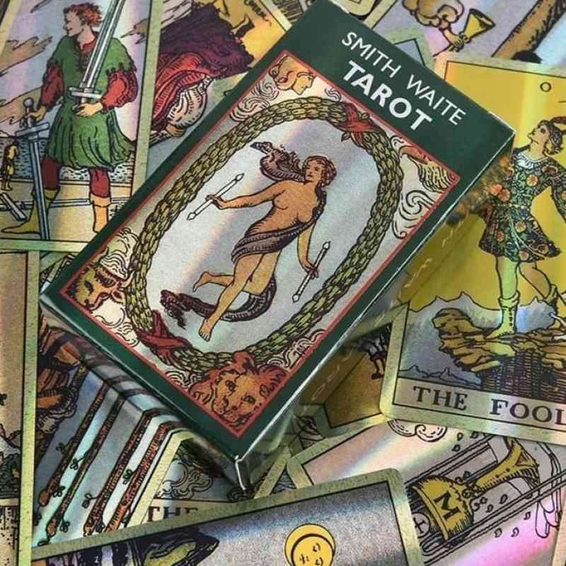 KARTY DO GRY TAROT ZESTAW 78 KART HOLOGRAM PAPER Wydawca inny