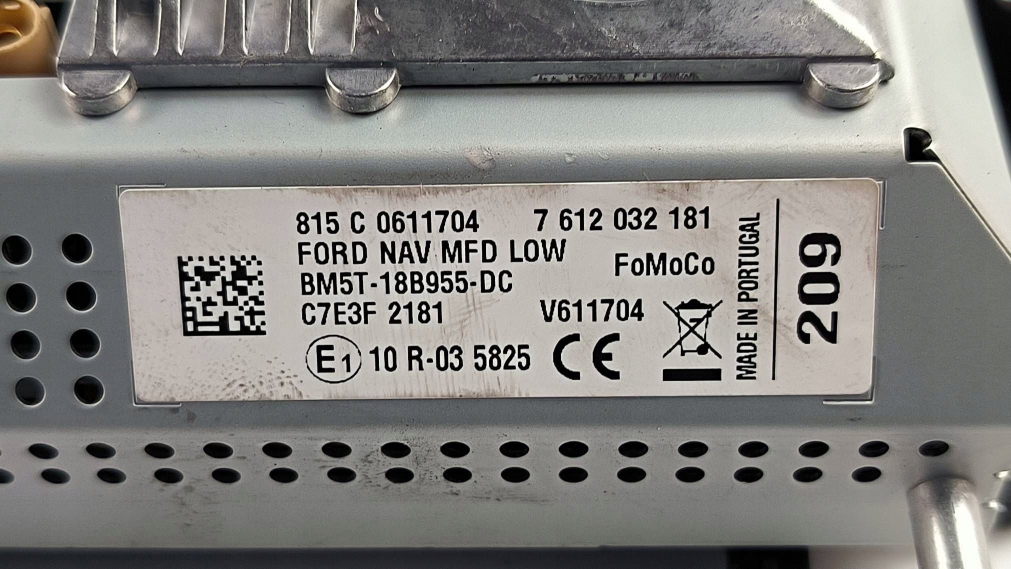 display PANEL BM5T-18B955-DC FORD C-MAX MK2 II