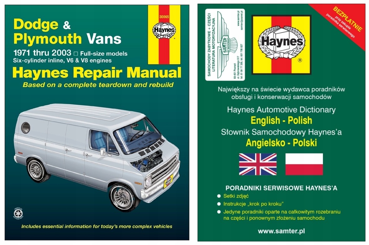 Dodge Ram Van Fargo Tradesman Sportsman 1971-2003