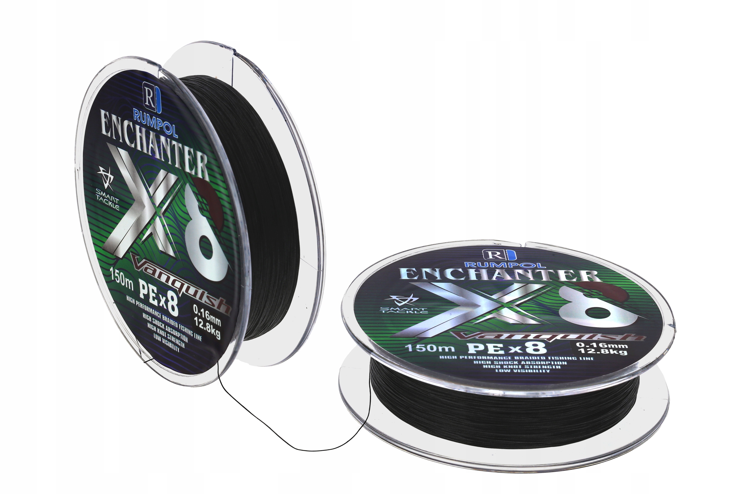 

Plecionka x8 Enchanter Rumpol 150m 0,18mm/14.6kg