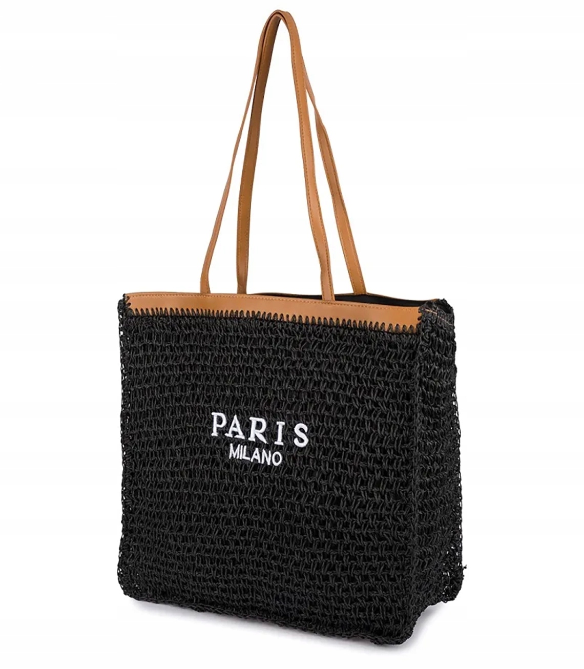 Kabelka shopper z pleteniny Paris Milano unisize