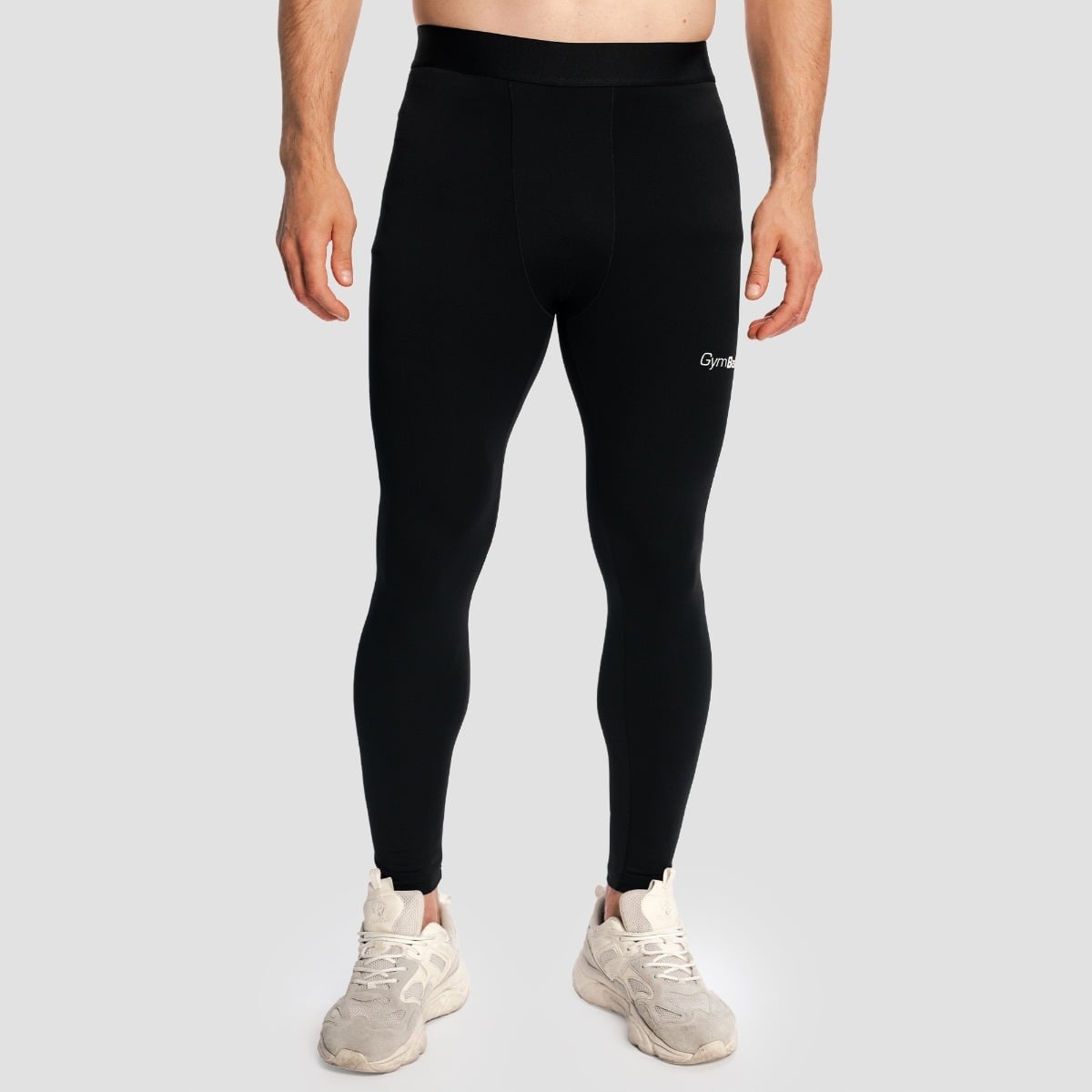 GymBeam Męskie legginsy Combat Black L