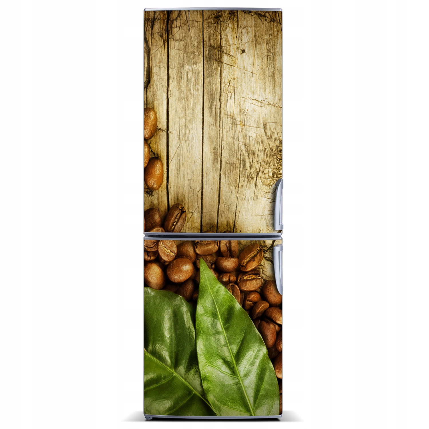 

Naklejka na lodówkę magnetyczna Ziarna kawy 60x180
