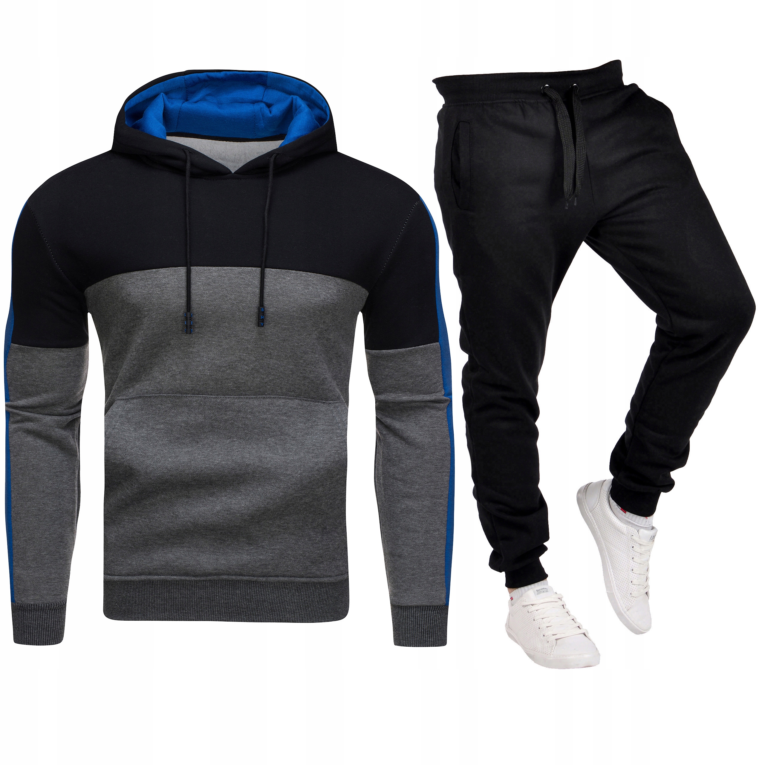

KS2216 + K01 r. XL Męski Komplet Dresowy