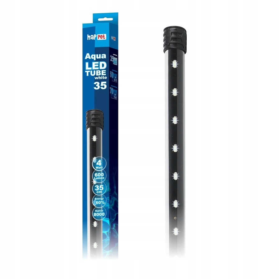 

Lampa AquaLED Tube white 8W/72cm Happet
