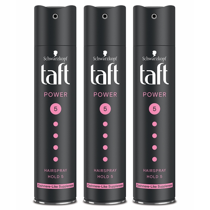 

Taft Power Cashmere Lakier do włosów 3x250ml