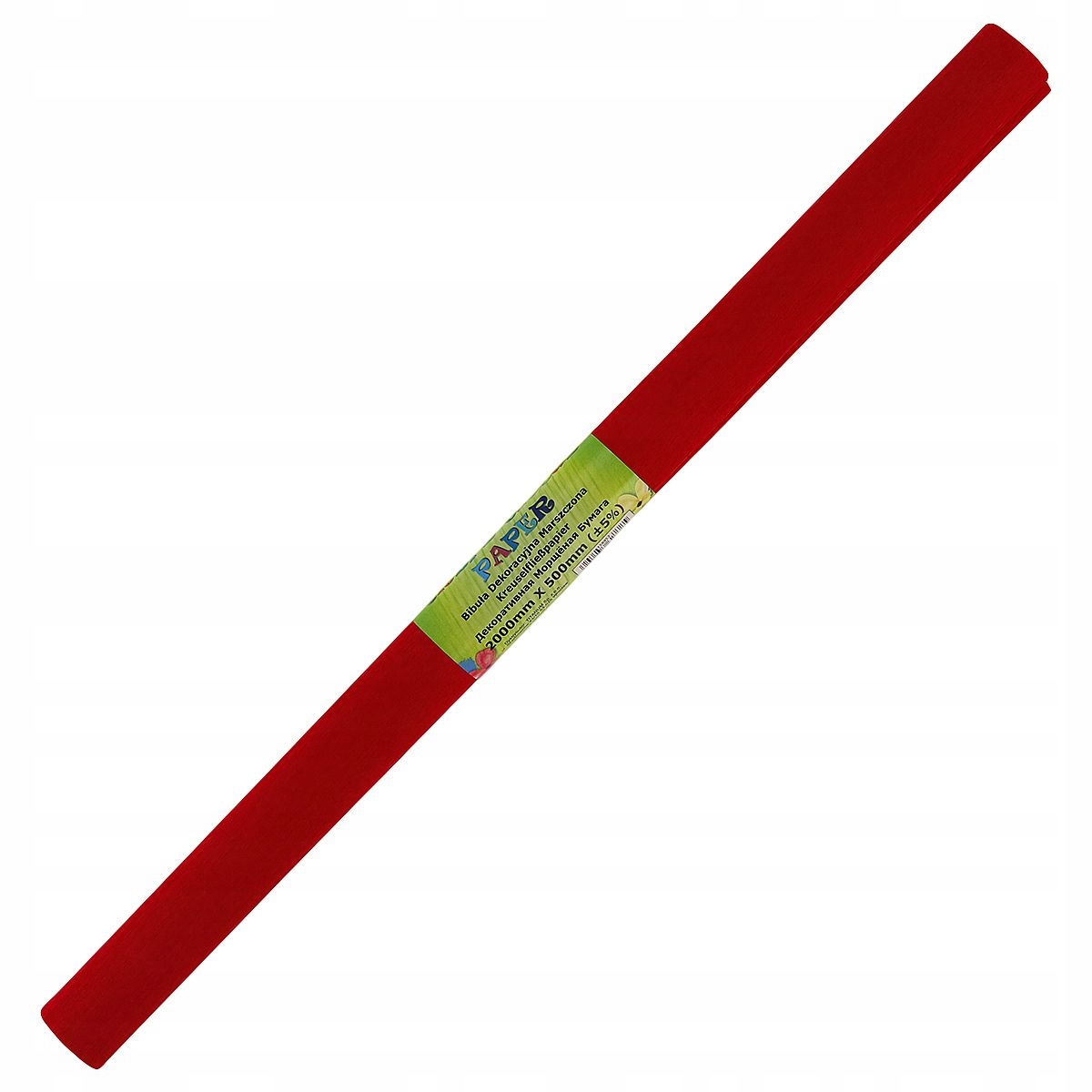 

Bibuła marszczona Czerwona Ciemna 10 szt 50x200cm