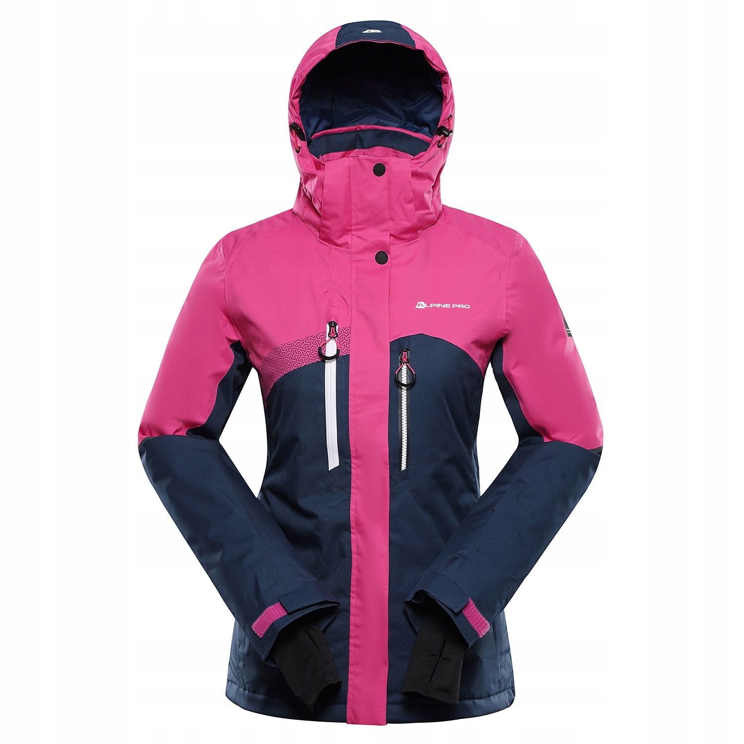Kurtka damska narciarska snowboardowa Alpine Pro Deara 2 k.różowa r.XL