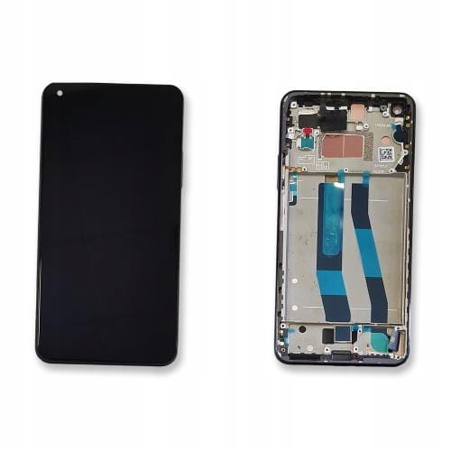 Org LCD displej Xiaomi Mi 11 Lite 4G Čierny (black) S Rámčkom