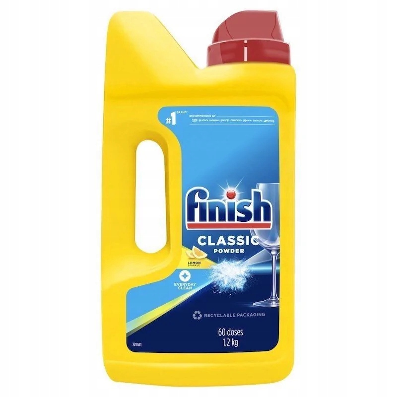 FINISH Proszek do Zmywarki 1.2kg Lemon