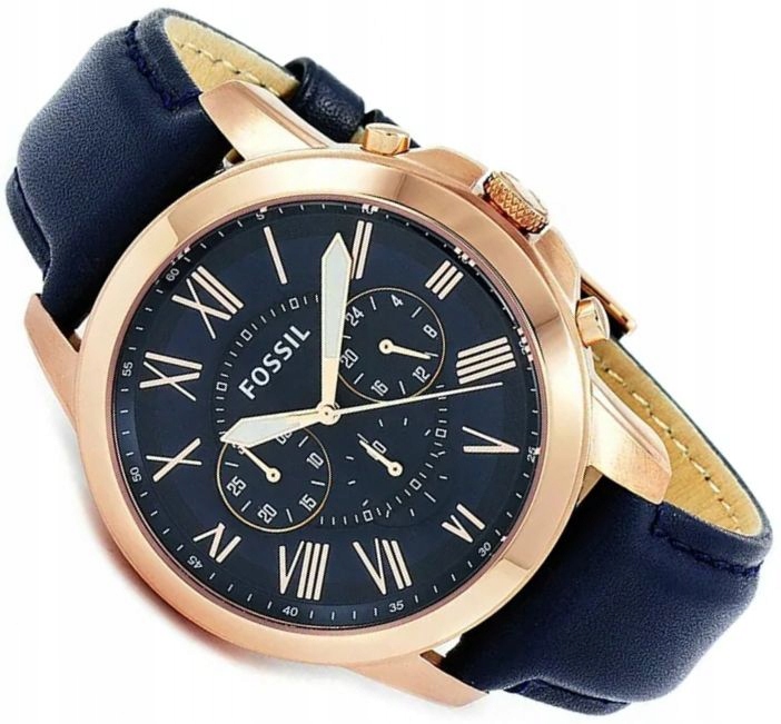 Módní Pánské Hodinky Fossil FS4835 Grant Chronograf Originál +box