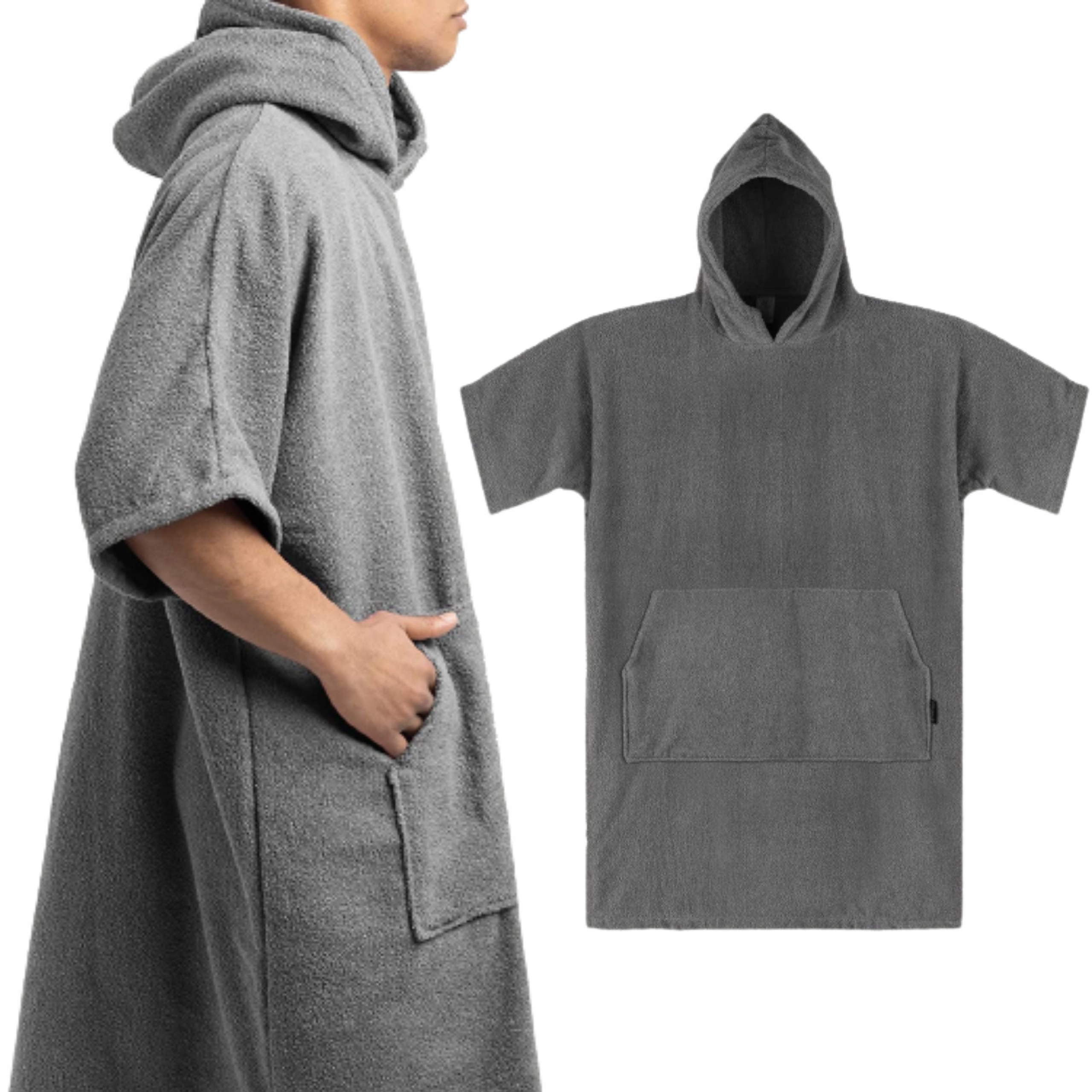 Darček pre Morsa Pončo Uterák s kapucňou Bavlna S-m