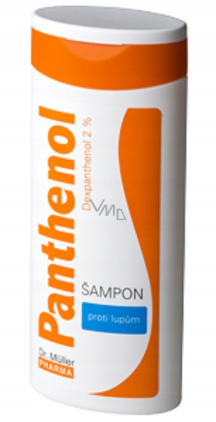 Dr. Müller Panthenol 2% šampón proti lupinám s dexpanthenolom 250 ml