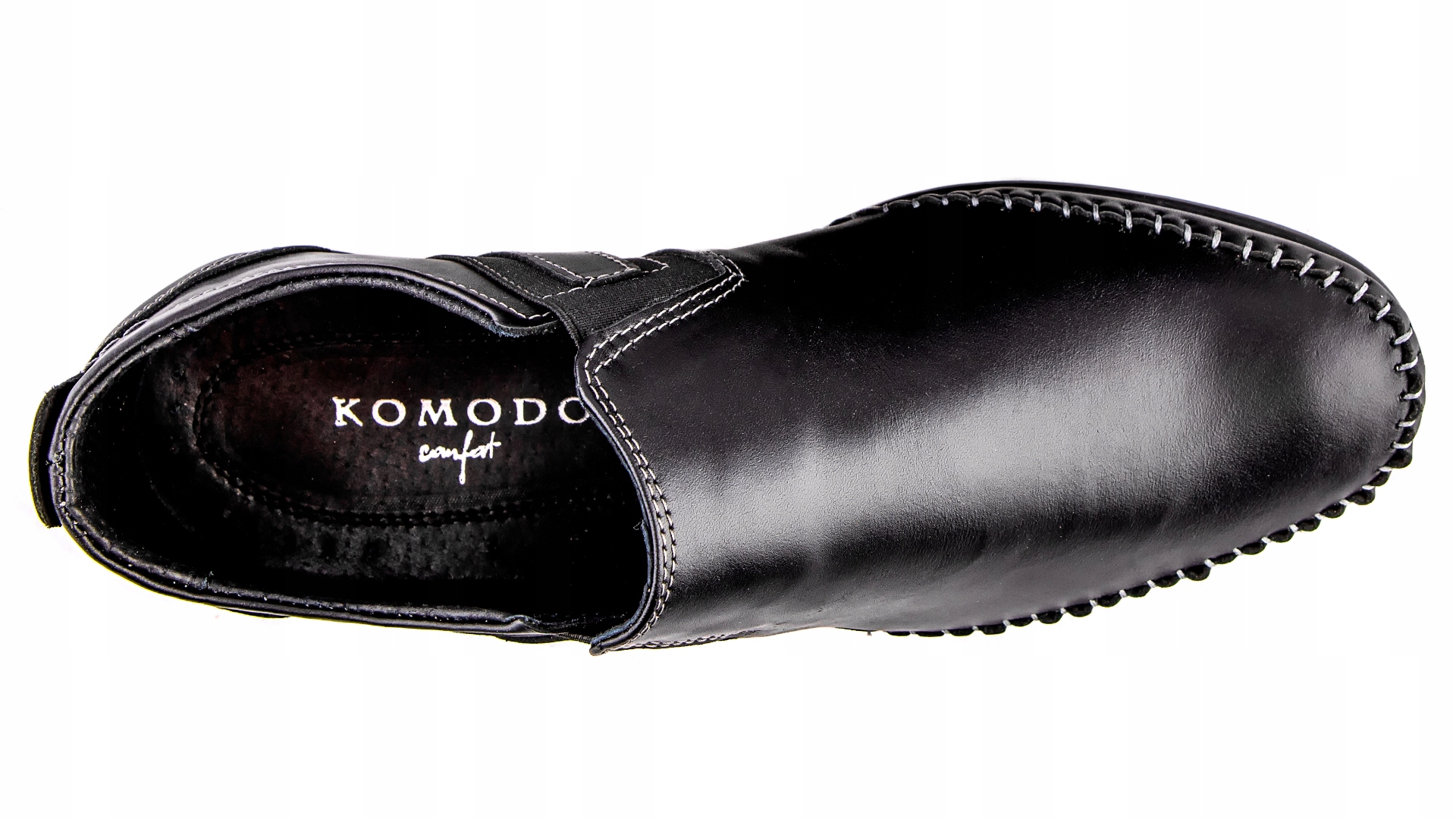 Mokasyny męskie POLSKIE buty skórzane szyte 42 Kod producenta 711 11 42