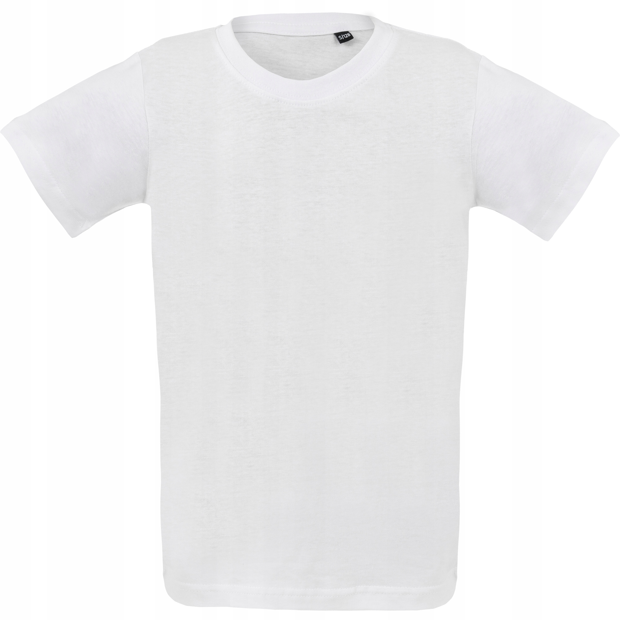 BAWEŁNIANA KOSZULKA DZIECIĘCA BIAŁA WF SZKOLNA 164