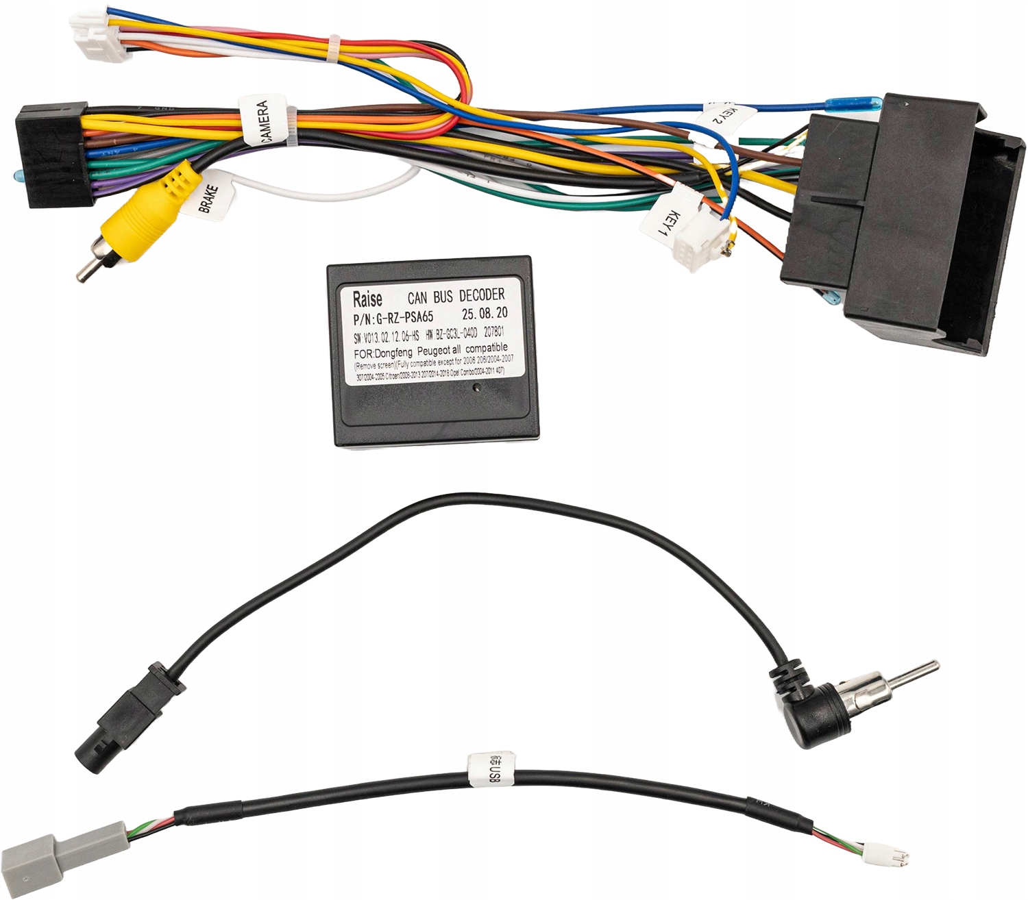 Adapter Can-bus Moduł Okablowanie do Citroen Peugeot