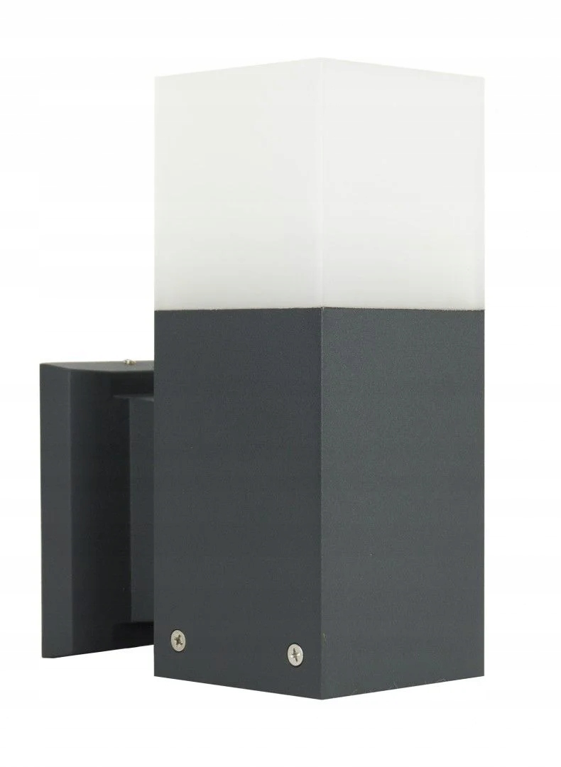 Venkovní nástěnné svítidlo zahradní tmavě šedé, moderní, 20 cm Su-ma