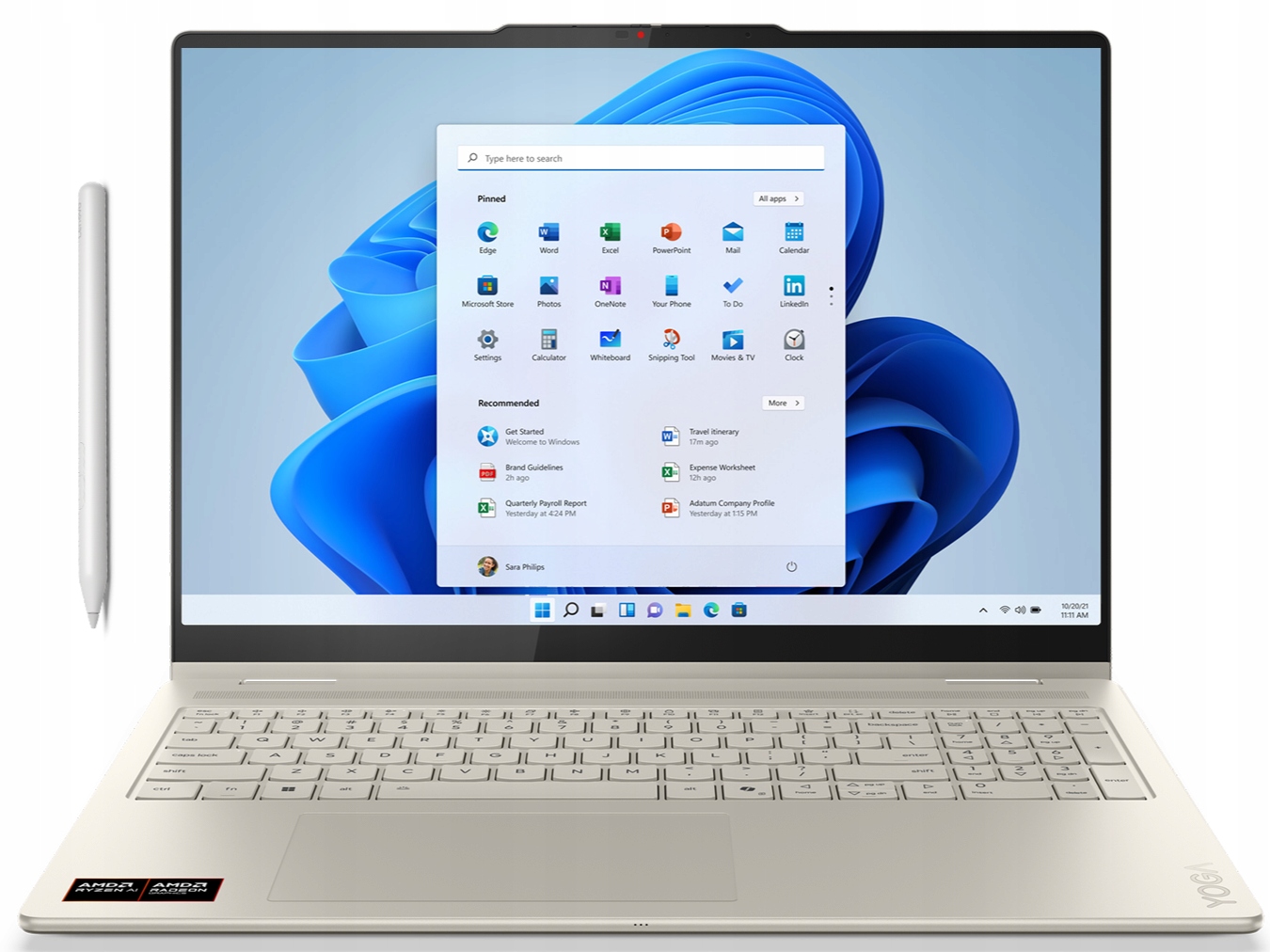 2w1 Lenovo Yoga 7 Ryzen Ai 7 350 Touch 2,8K 120Hz 16GB 512SSD W11 Rysik