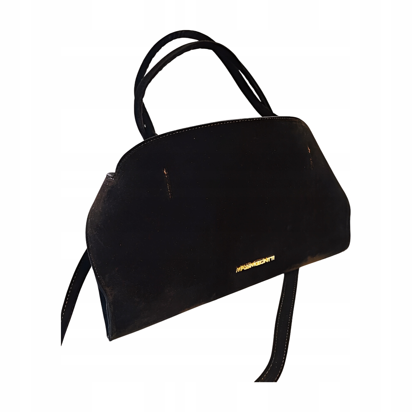 Massimo Contti shopper taška kufřík hnědá ekosemišová