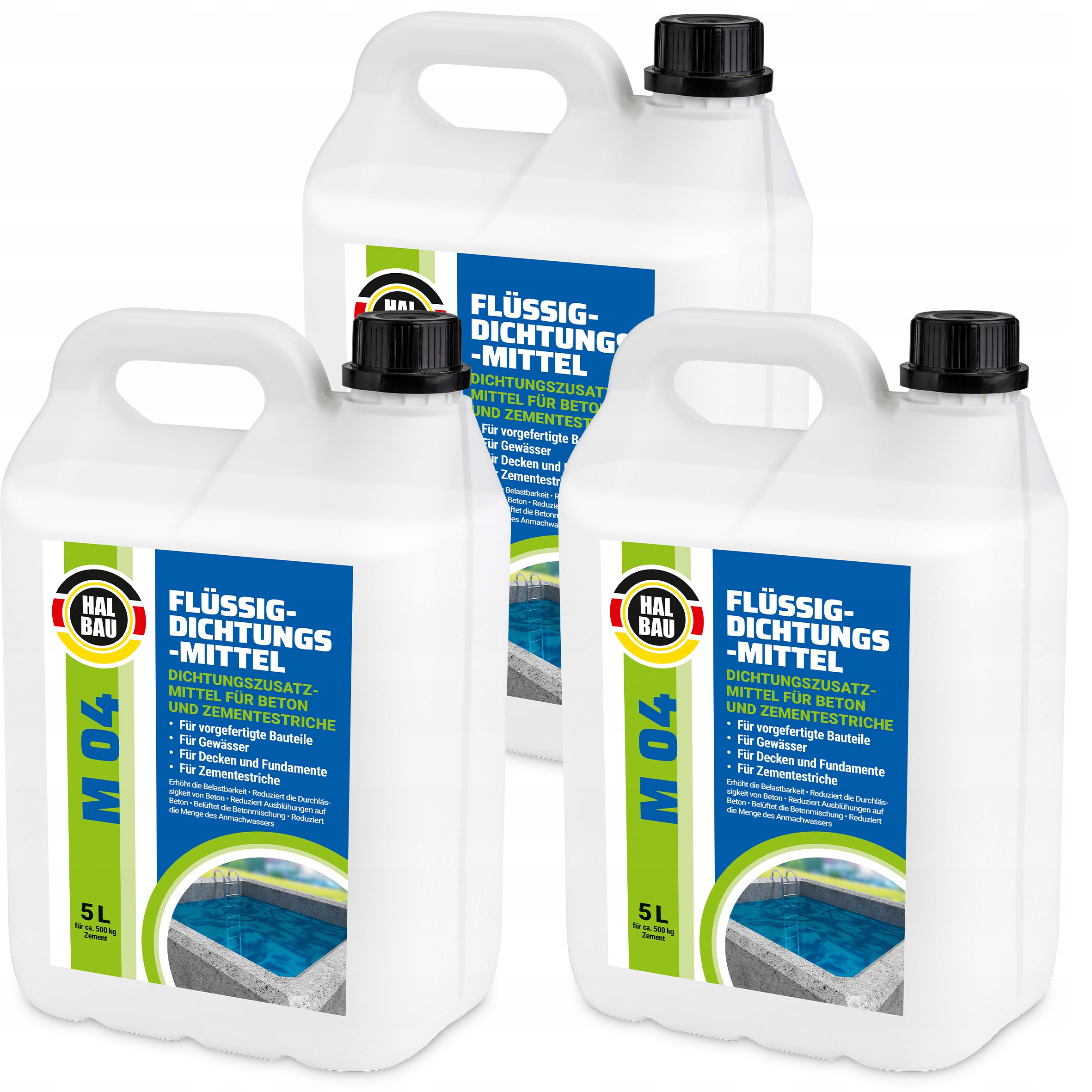 Plastifikátor a vodotěsné těsnění pro Betonu 15L M04