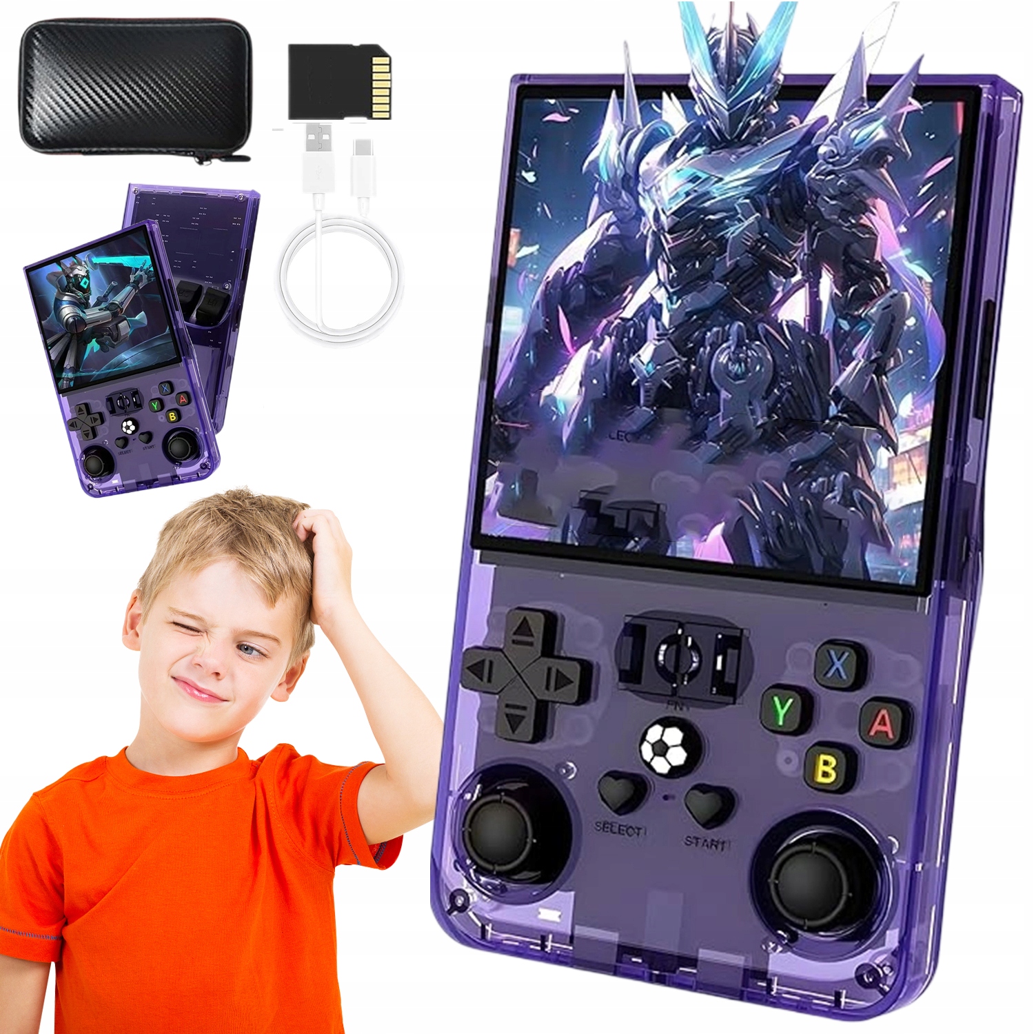 Konsola Retro Gier 18000 Mini Gra Przenośna Game Sup Gierki