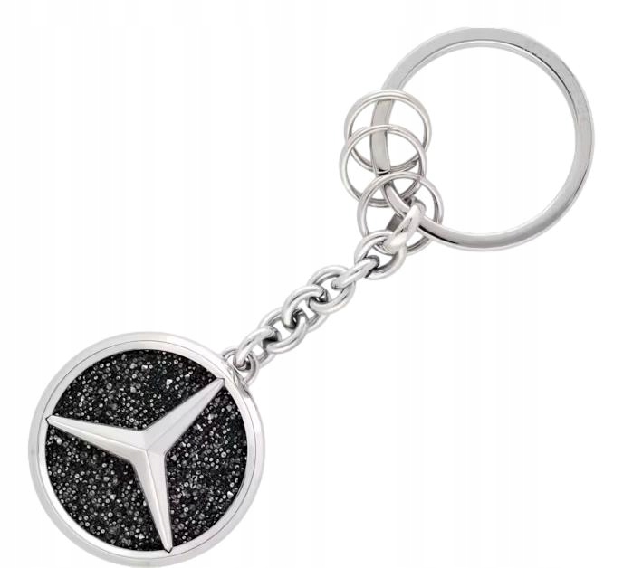 Mercedes Kľúčenka Mercedes-benz St. Tropez strieborná
