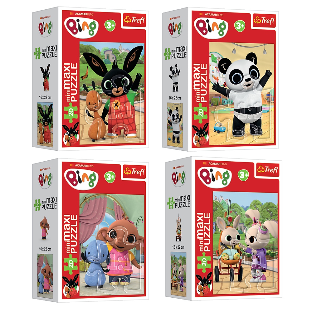 

Puzzle 20 MiniMaxi Bing i przyjaciele 4
