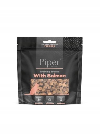 5 x Piper Training Treats Tréninkové pamlsky pro psy s lososem 130 g